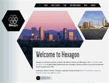 Tablet Screenshot of hexagoninc.com